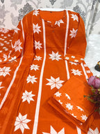 Kurti With Pent with Dupatta Set