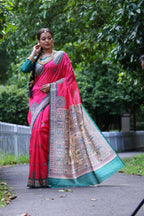 Soft Tusser Silk Saree