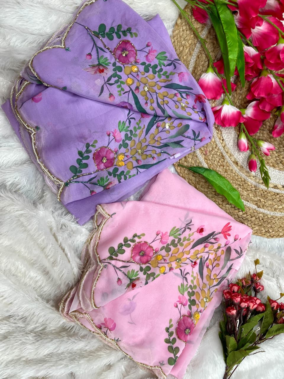 Very Soft Silk Georgette Saree