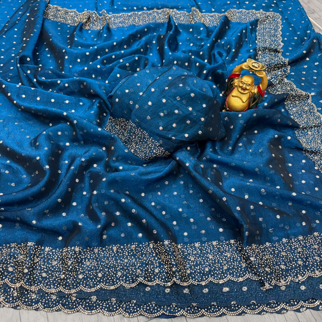 Space Silk Butti Saree