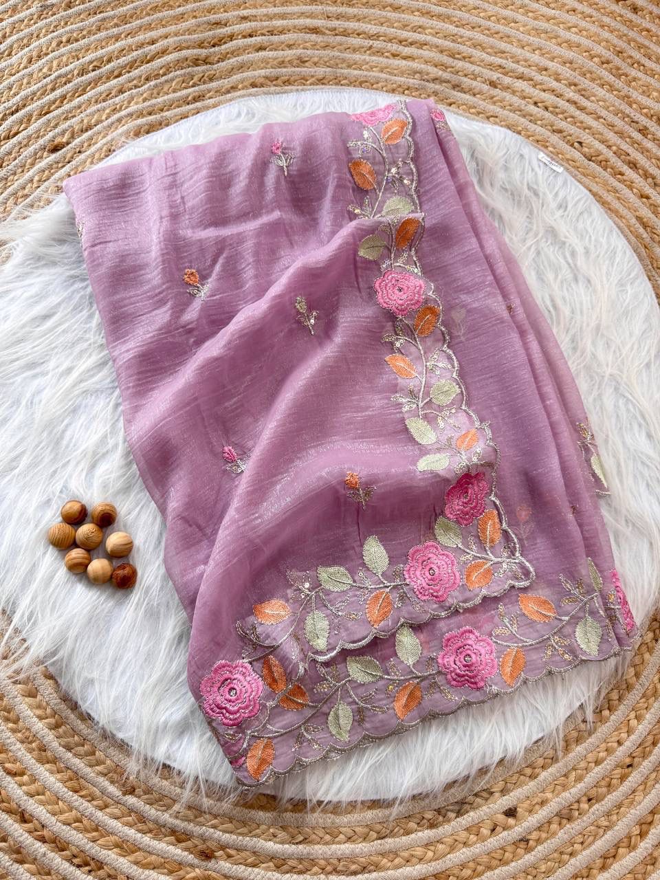 Cruncy Chiffon Sarees