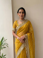 beautiful party wear beautiful Traditional Saree