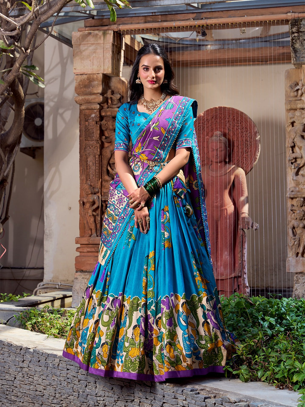 NEW FESTIVAL SILK LEHENGA