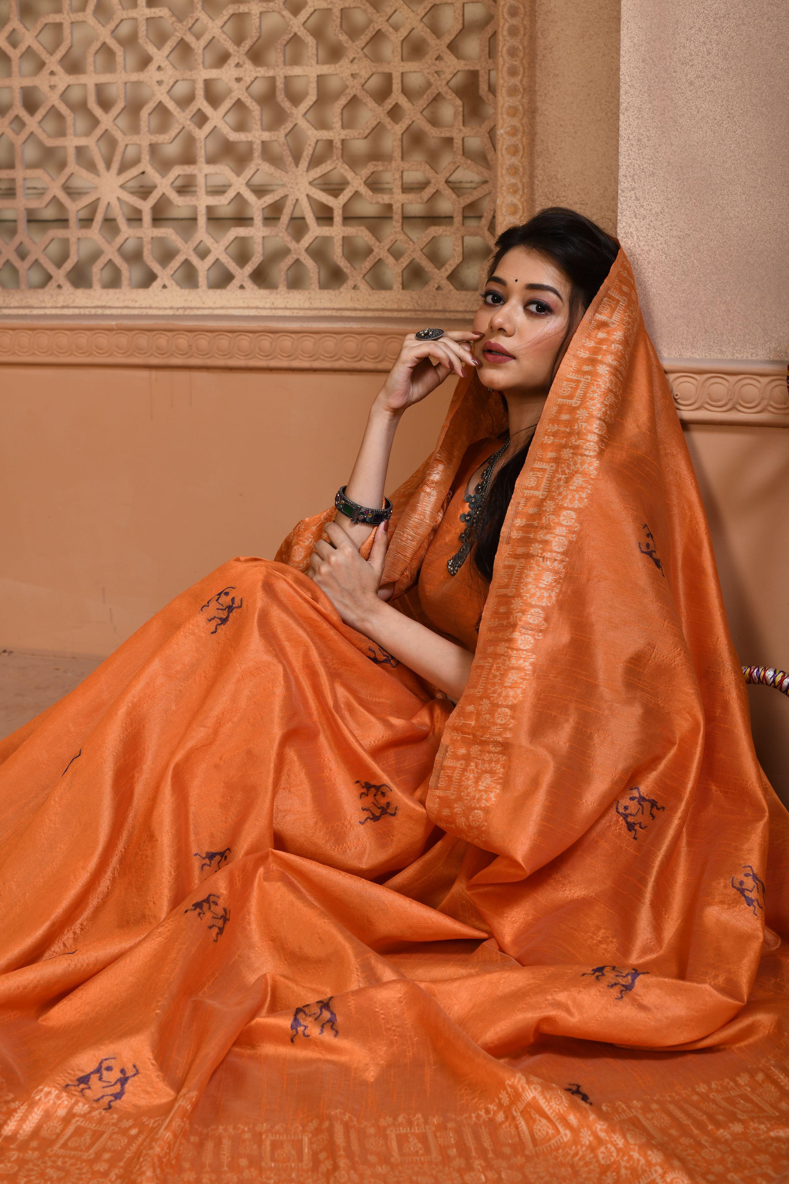KALAMKARI WEAVING SAREE