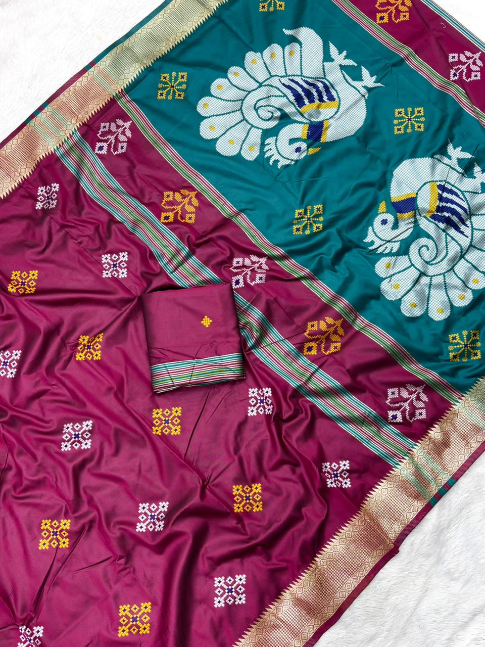 Handloom Patola Silk Saree