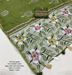 pure chanderi collection Saree