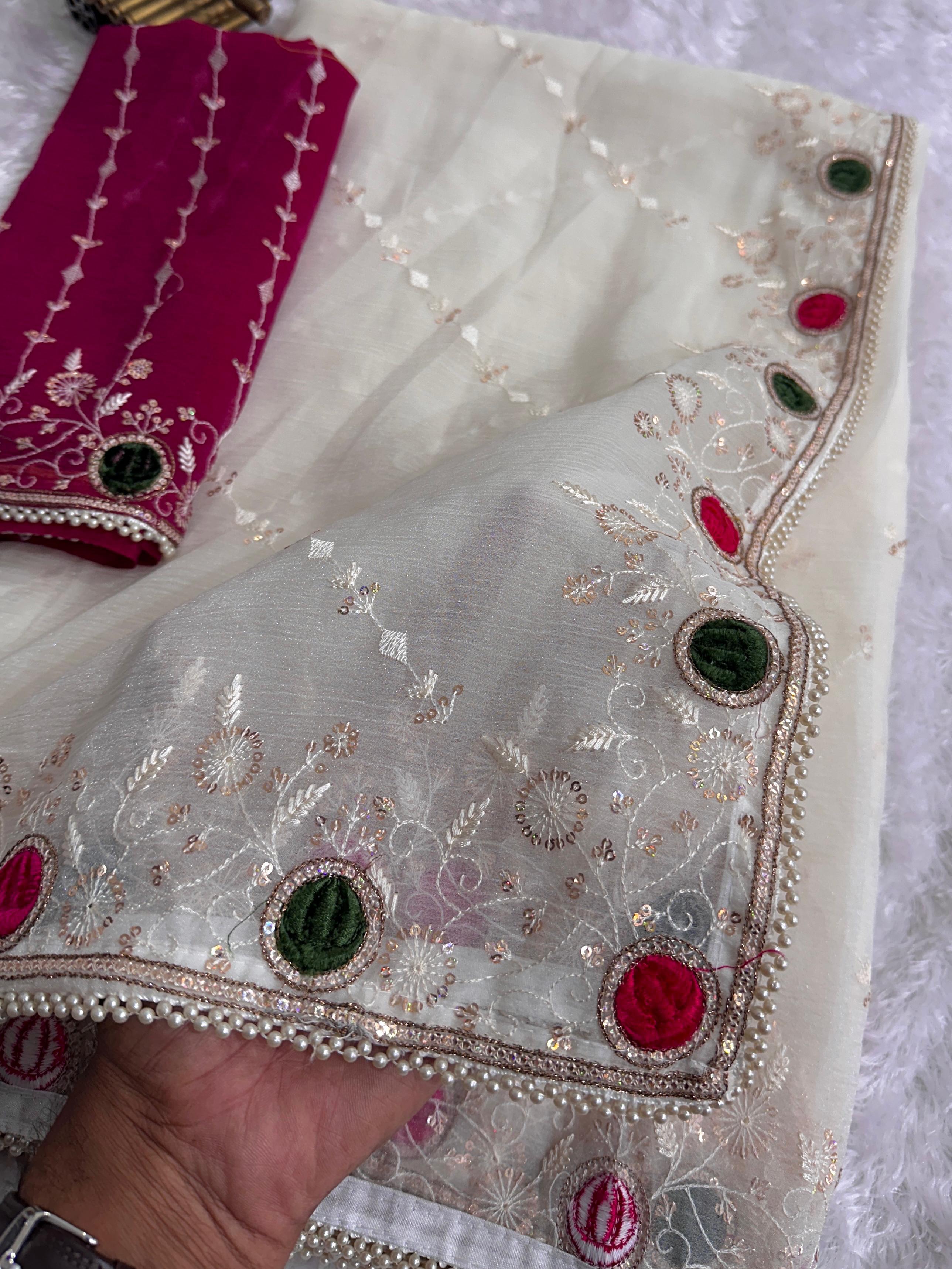 SUPER SONIC CRUSH SAREE