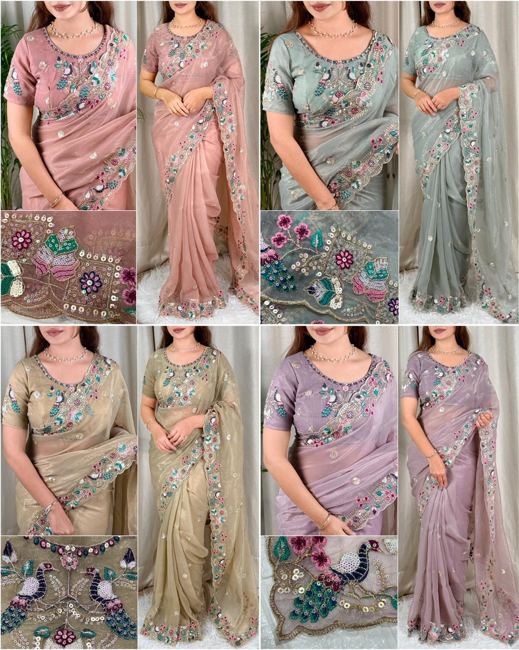 Faguniya Nc Simmer Silk Saree