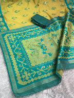 Manvi Linen Cotton Saree
