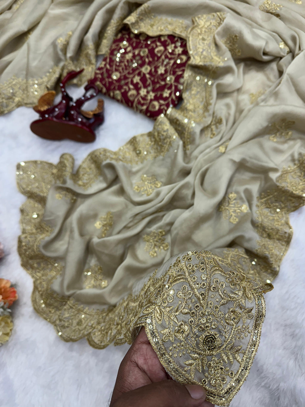 Pure Soft Rangoli Silk Saree