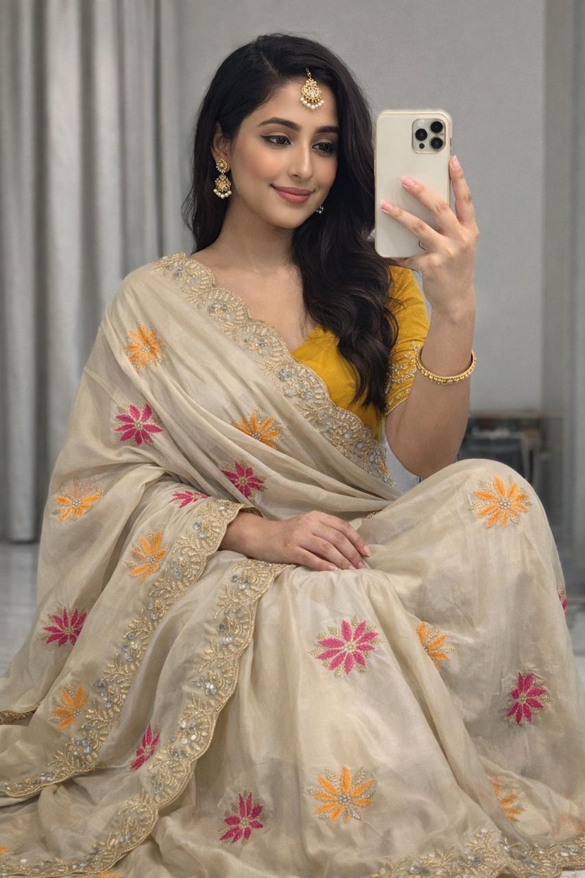 Soft Rangoli Silk Saree