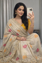 Soft Rangoli Silk Saree