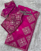Madhubala Design Gorgeous Fendy Satin Saree