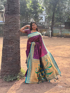 PAITHANI SOFT SILK SAREE