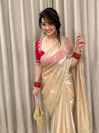 Soft Jimmi choo saree