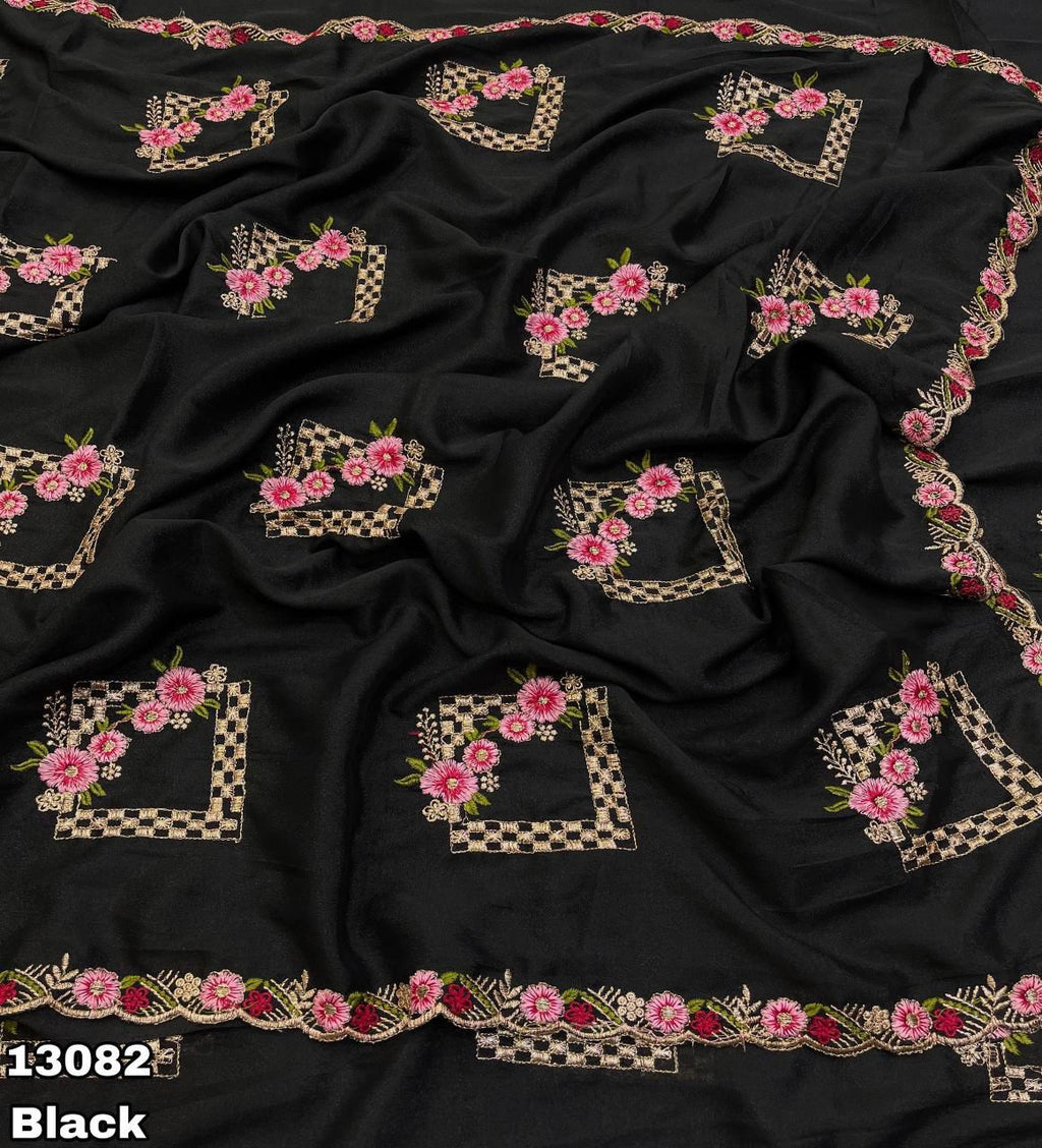 Amroz Star Georgette Saree