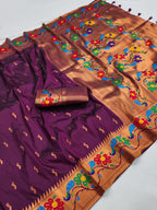 SOFT PAITHANI SILK SAREE