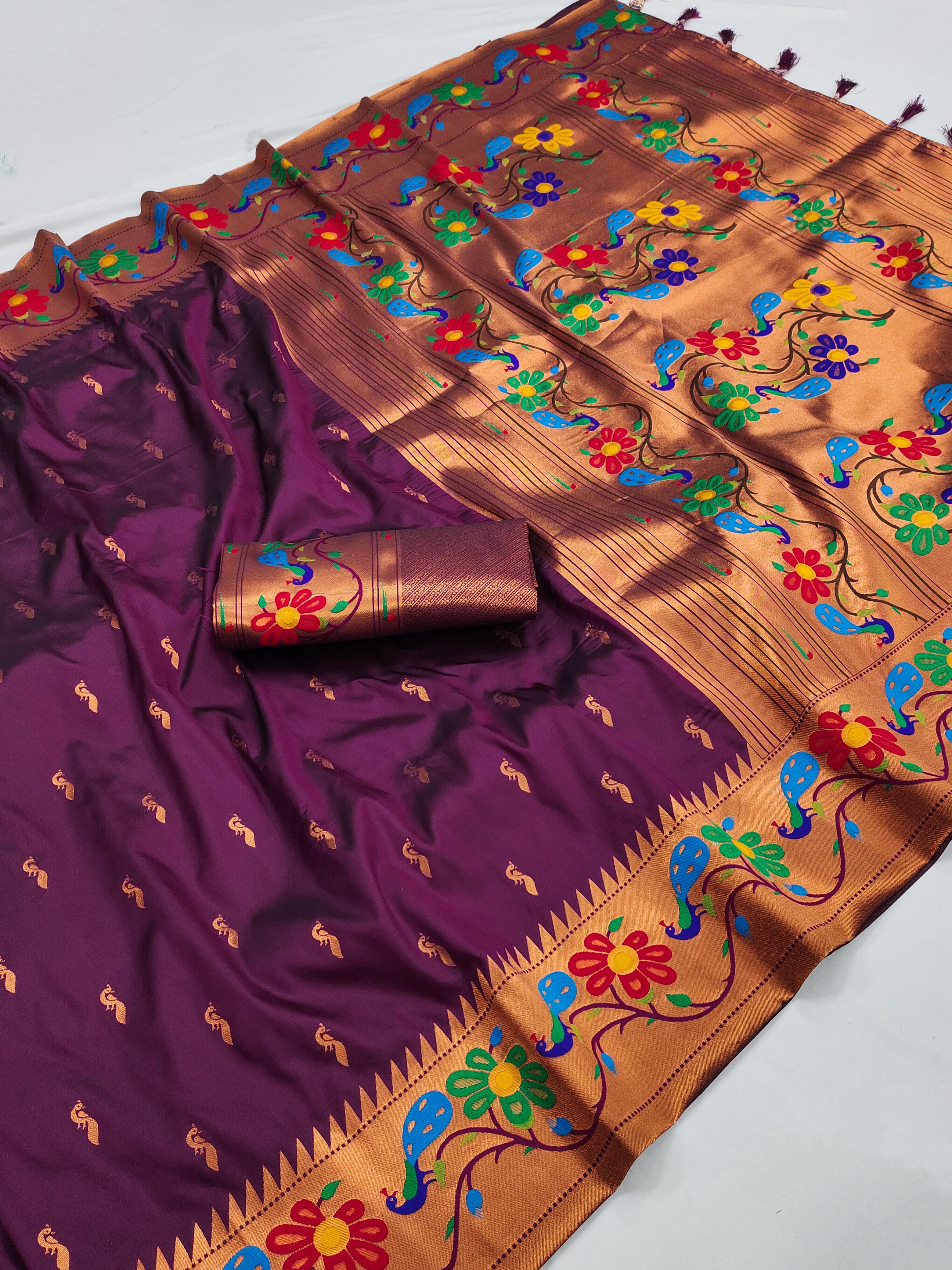 SOFT PAITHANI SILK SAREE