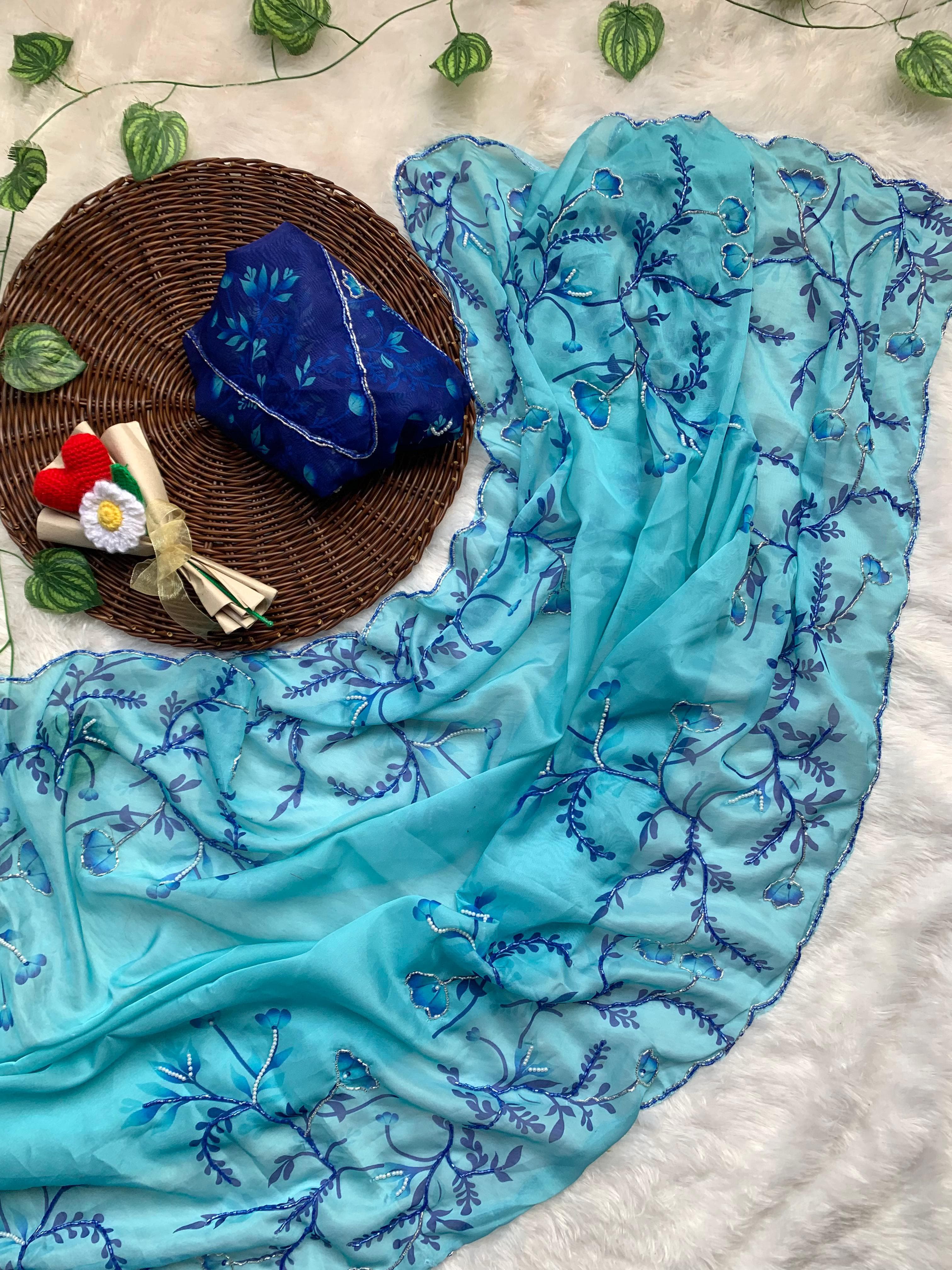 very soft nd elegant Rich look teby silk saree