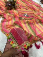 NEW TRENDING DESIGN GOREGETTE SAREE