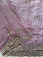 Sabyasachi Inspired Premium Moss Chiffon Saree