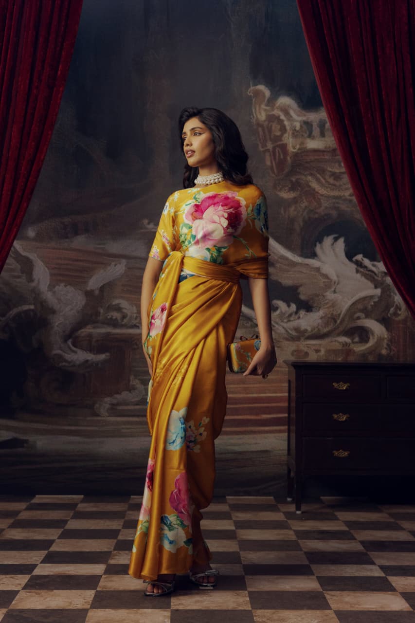 ORIGINAL JAPAN PRINT SAREE