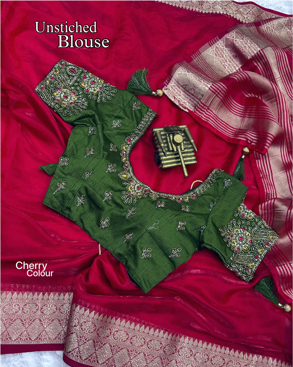 Fandy Satin Saree