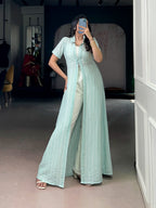 Soft textures soothing tones, standout style Indo-Fusion Set