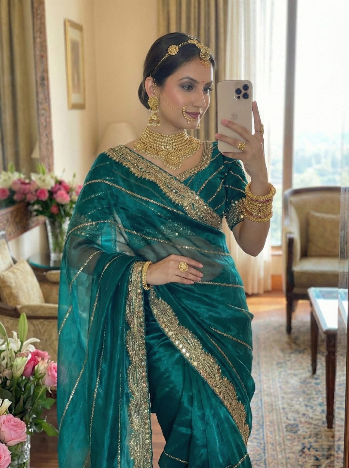 Pure Soft Zimmy Choo Silk Saree