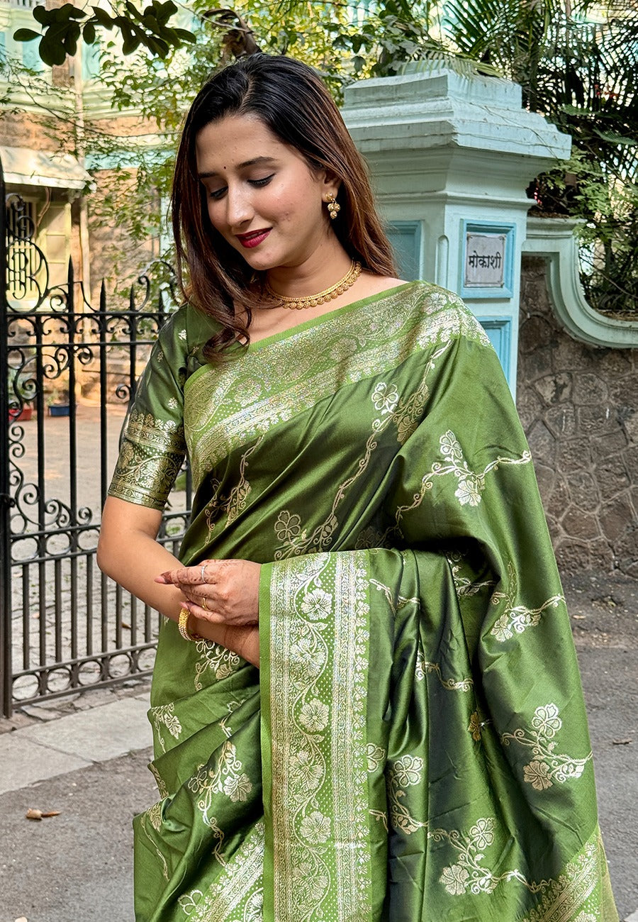Premium Banarasi Soft Silk Sarees