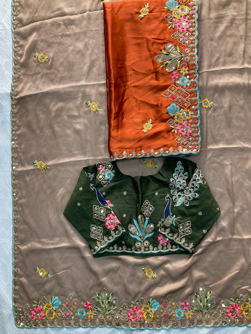 Soft Rangoli Silk Saree