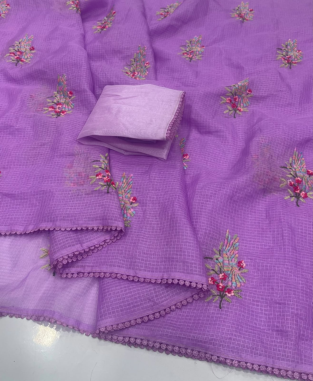 Pure soft kota doriya saree