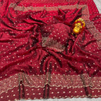 Space Silk Butti Saree