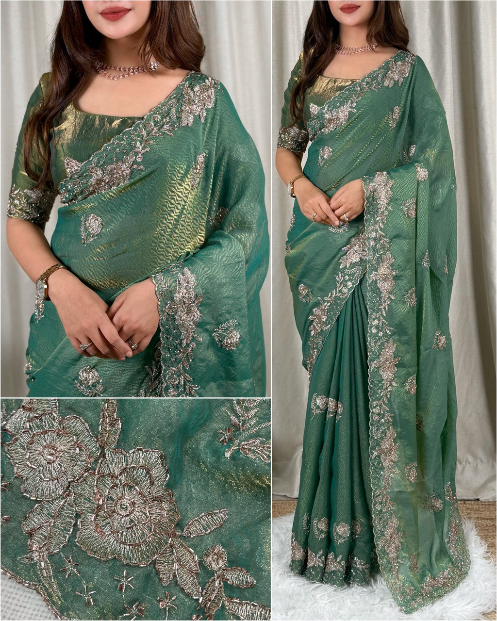 Party Wear Ranisha Fendy Saree