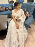 PURE AND LIGHT ORGANZA SAREES