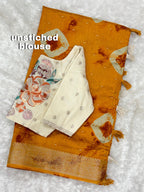 Pure Viscose Cotton Saree