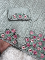 TUSSER COTTON SILK SAREE