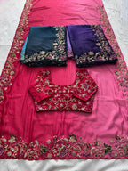 Soft Star Georgette Saree