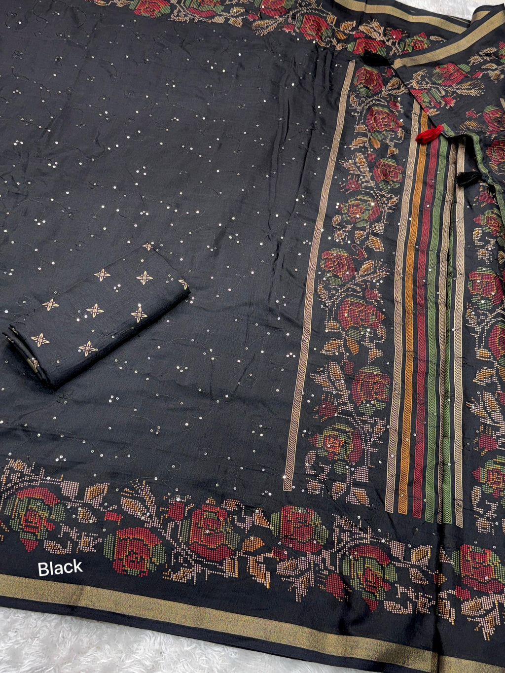 Daftari Mul Cotton Saree