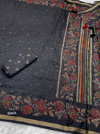 Daftari Mul Cotton Saree