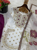 Sequence Top-Bottom And Dupatta Set