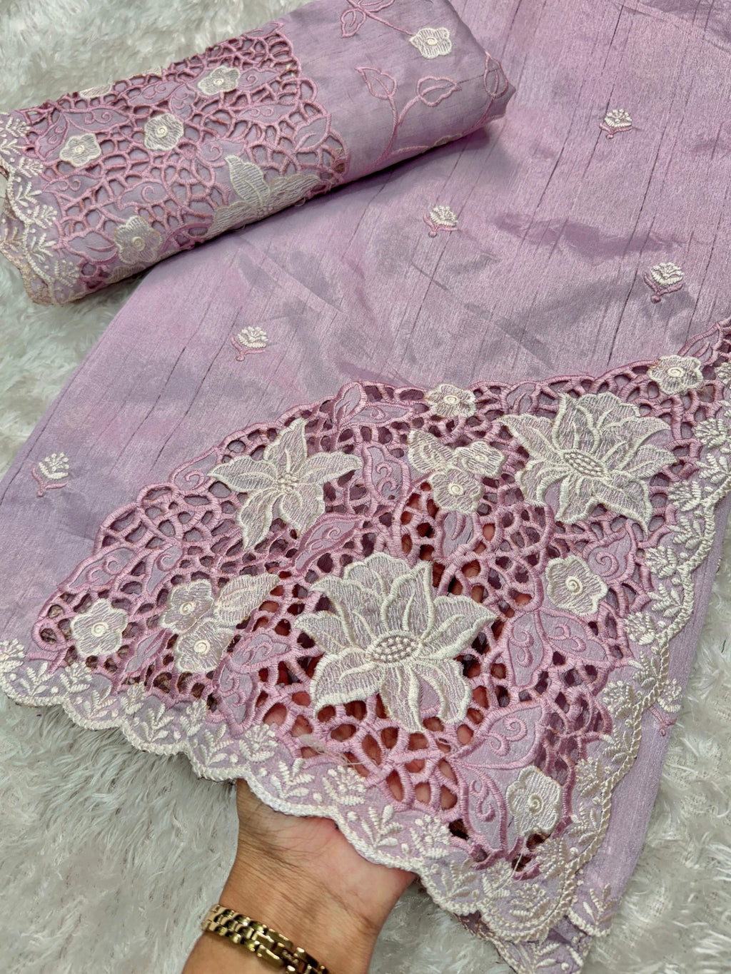 Soundarta Tusser Cotton Saree