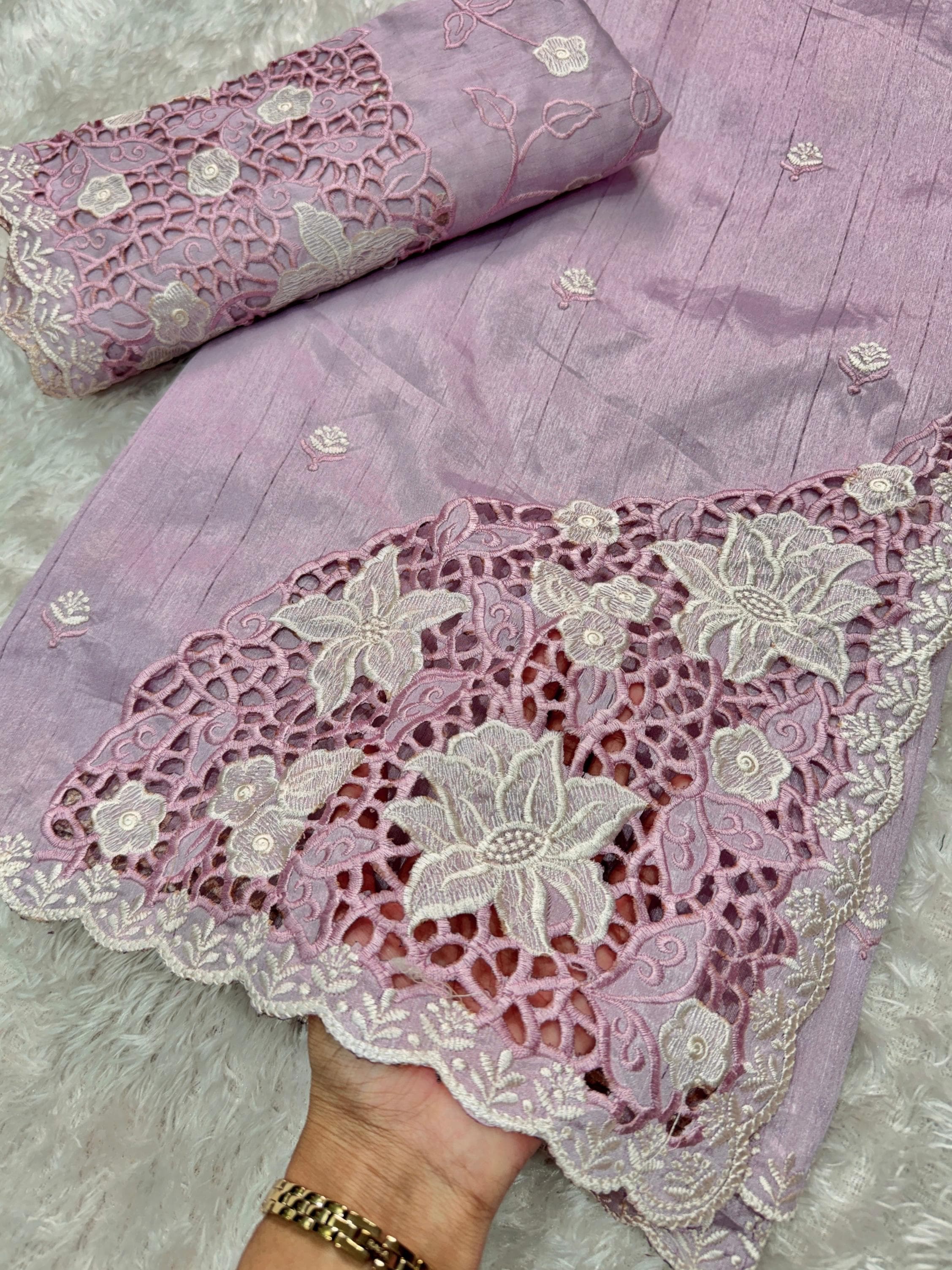 Soundarta Tusser Cotton Saree