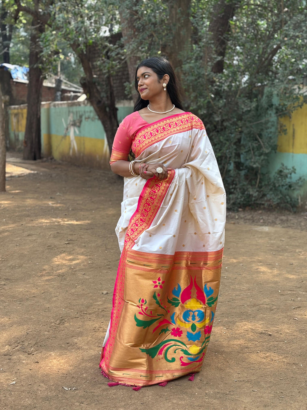 PAITHANI SOFT SILK SAREE