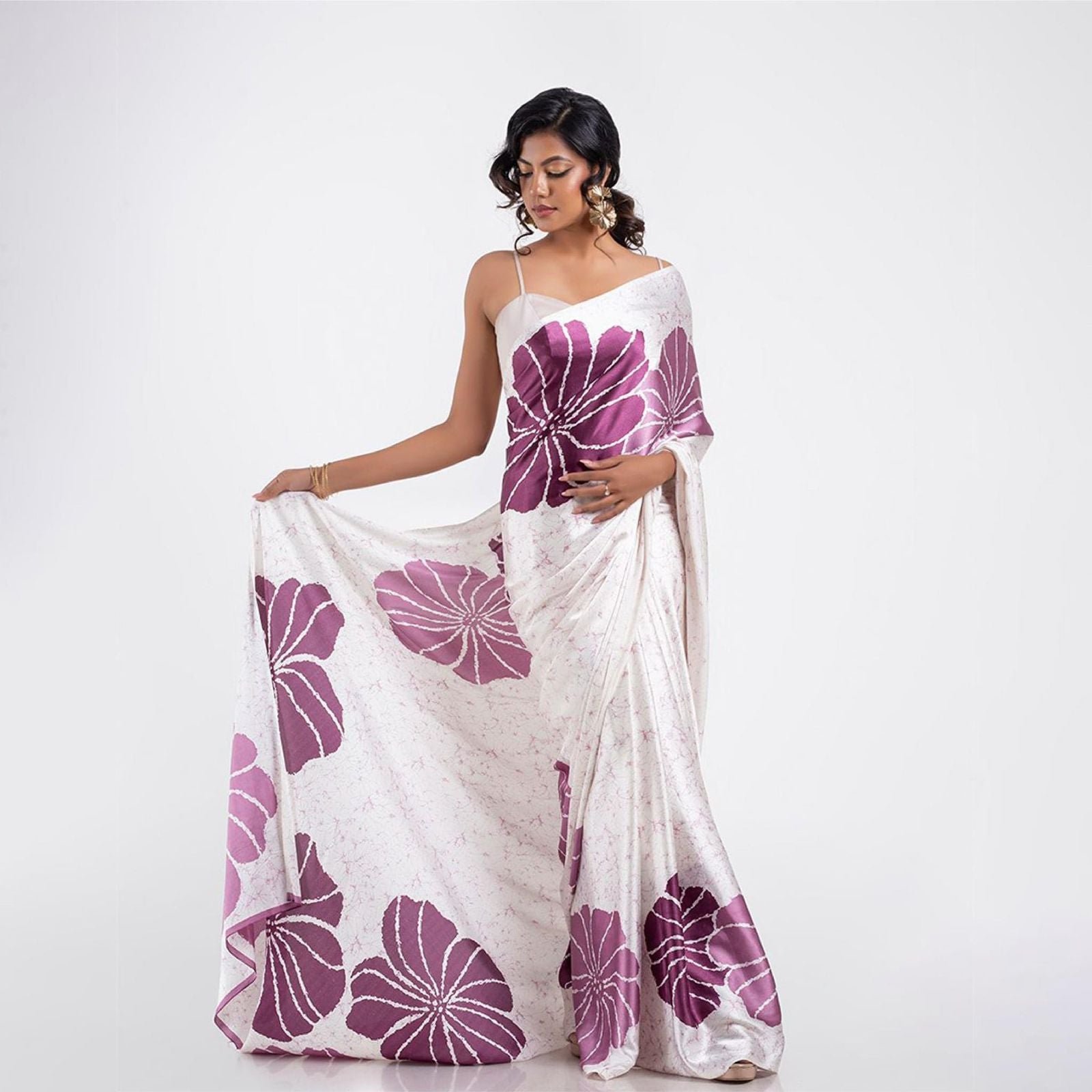 Digital print saree