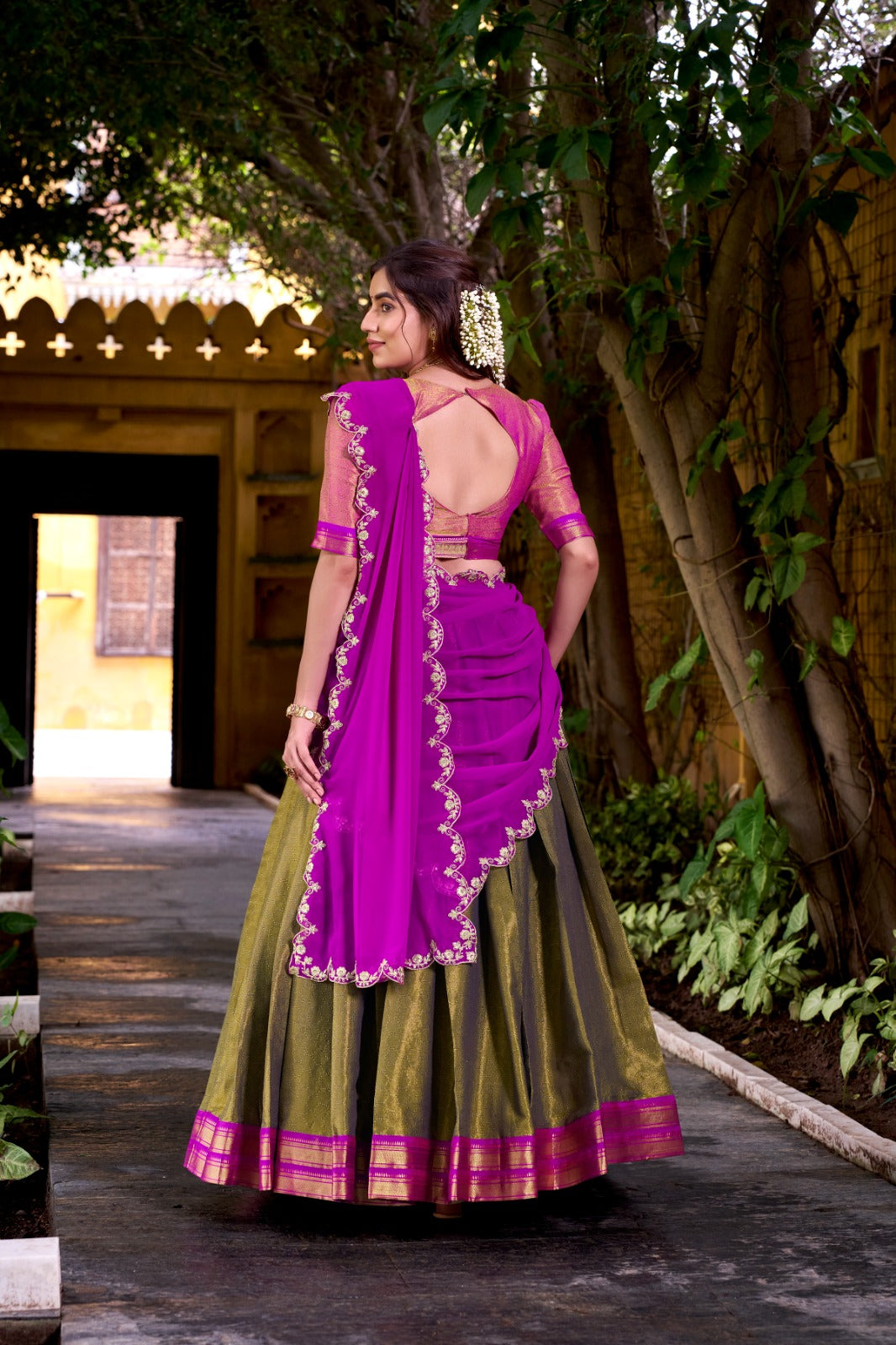 Kanchipuram Silk  Lahenga Collection