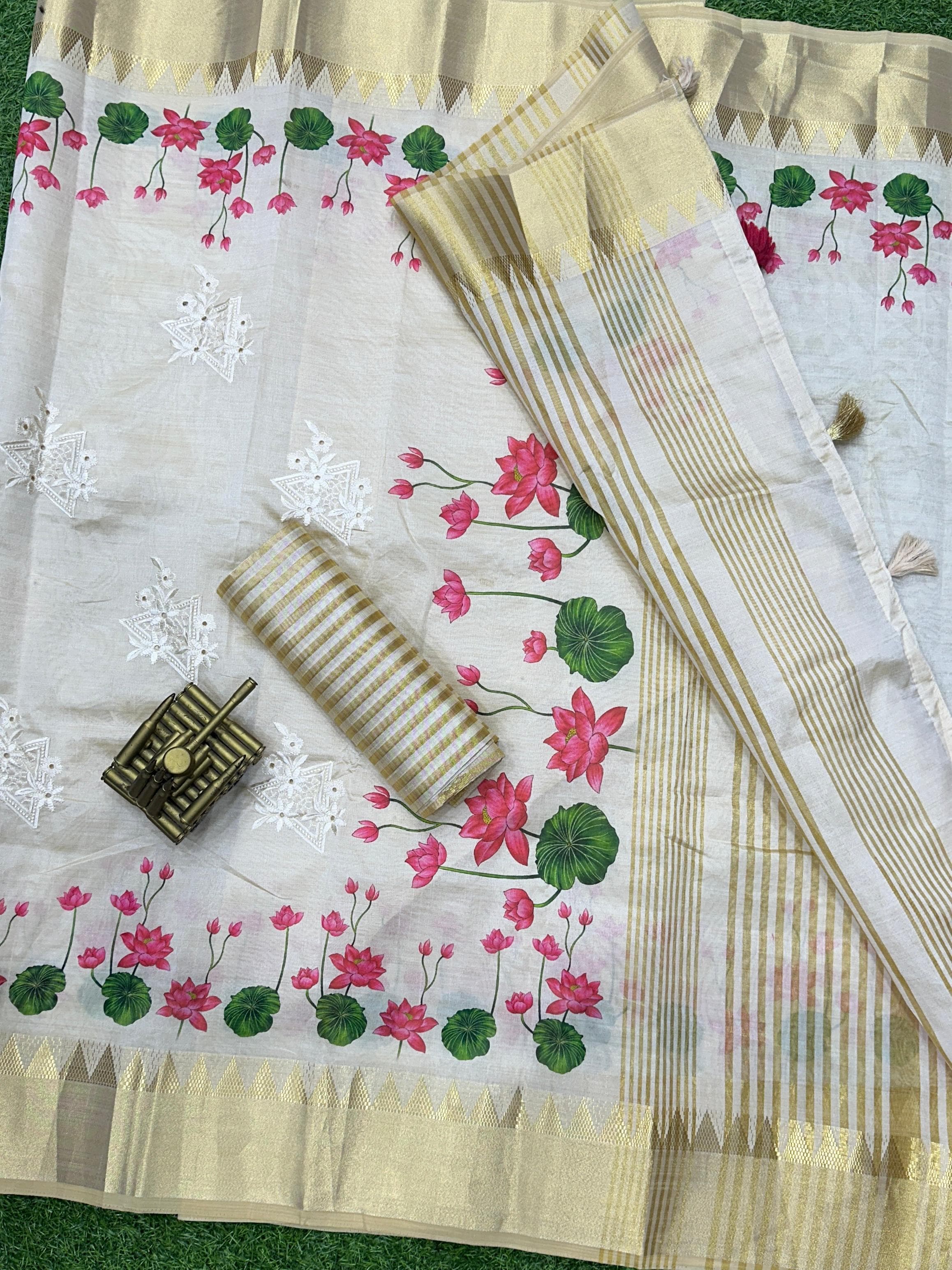Assam Silk Fabric Saree