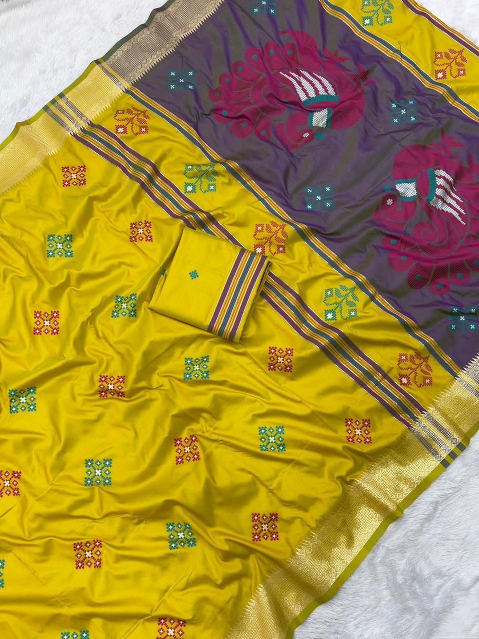 Handloom Patola Silk Saree