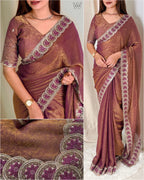 Star Fish Fendy Jacquard Saree