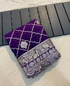 Pure Crepe Khadi Silk Pattu Saree